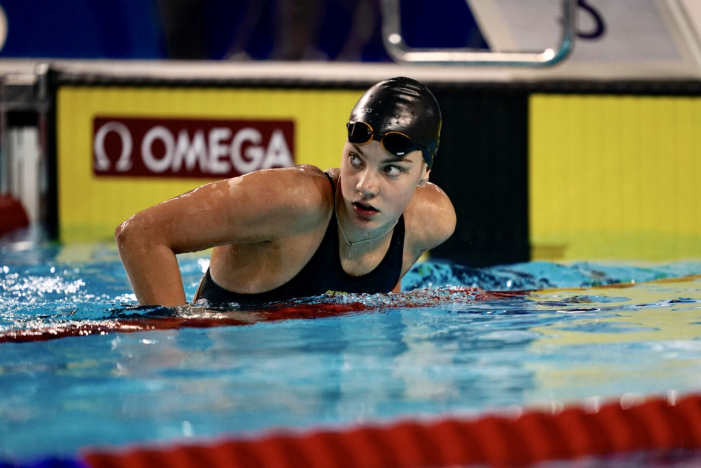 Белоруска Анастасия Шкурдай завоевала золото на ЧЕ по плаванию в Глазго