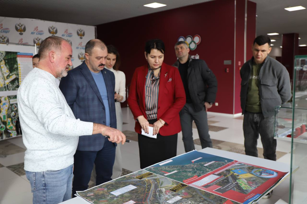 Виктор Лукашенко посетил "Южный федеральный центр спортивной подготовки" в Сочи
