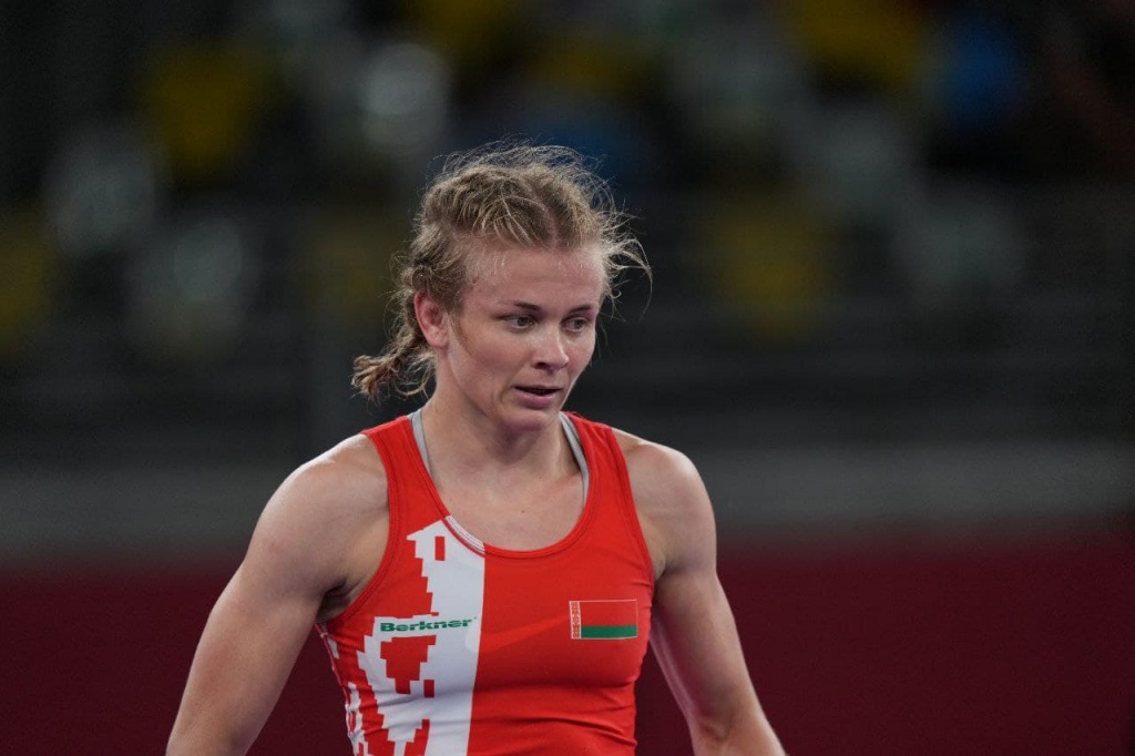 Iryna Kurachkina earns Olympic berth in wrestling