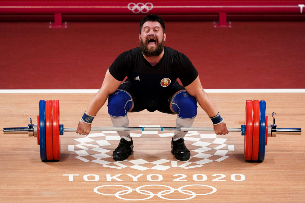 Belarus’ Tsikhantsou wins bronze, earns Olympic berth at 2024 IWF World Cup