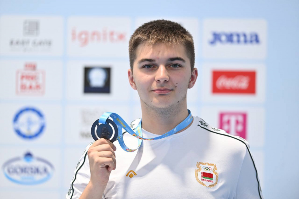  Первая награда белорусов на ЕЮОФ в Скопье