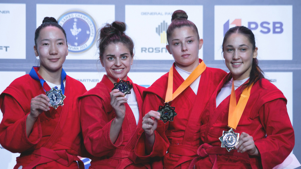 Belarusian sambo team won five medals at the World Championship in Yerevan