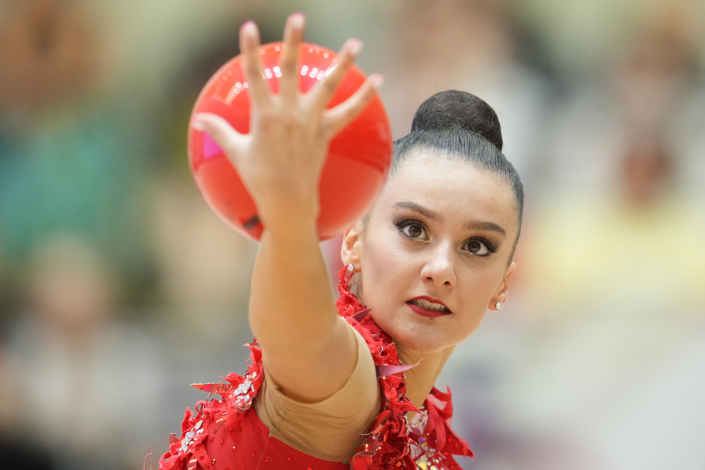 Belarusian gymnasts perform well at Crystal Rose Cup in Minsk