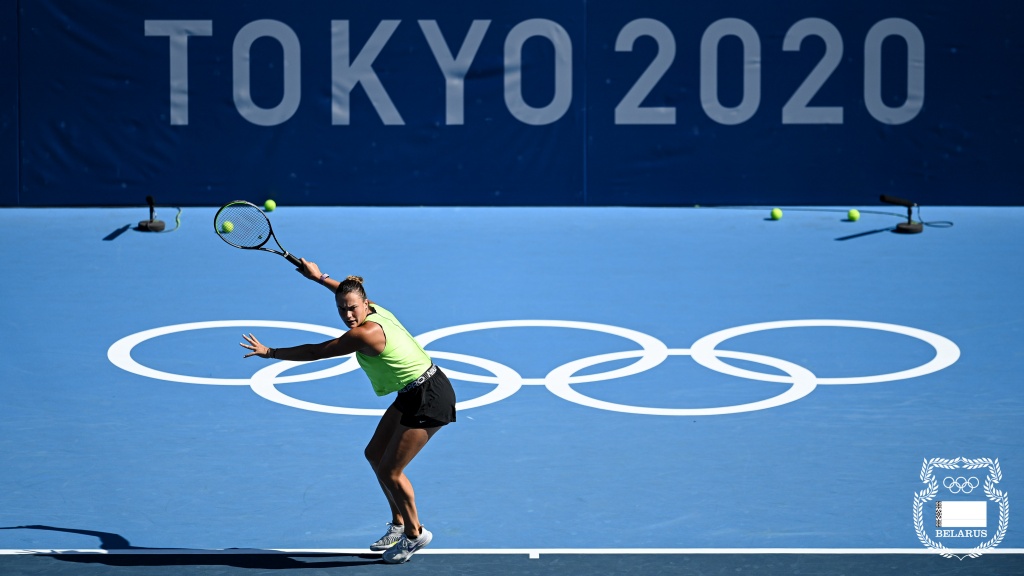 Белорусские теннисисты провели тренировки перед стартом Игр