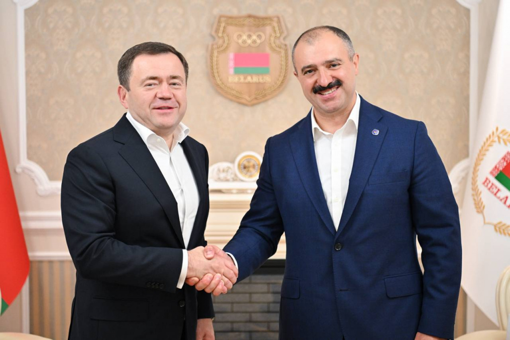 Президент НОК Беларуси и глава ВФЛА обсудили развитие сотрудничества в легкой атлетике Президент НОК Беларуси и глава ВФЛА обсудили развитие сотрудничества в легкой атлетике