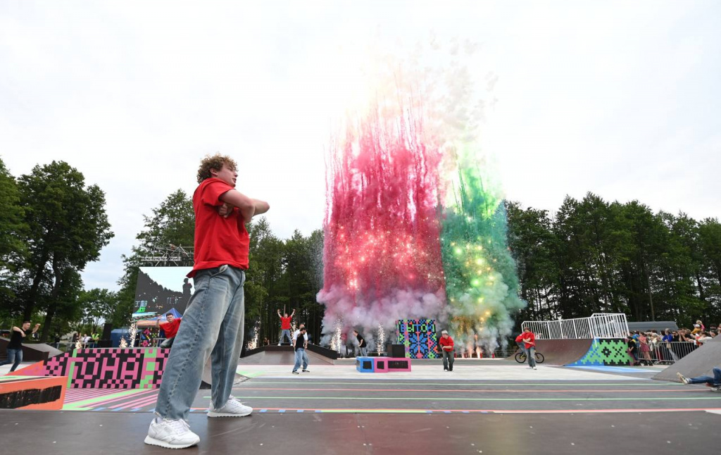 Vytoki festival: Skate park and fireworks Vytoki festival: Skate park and fireworks