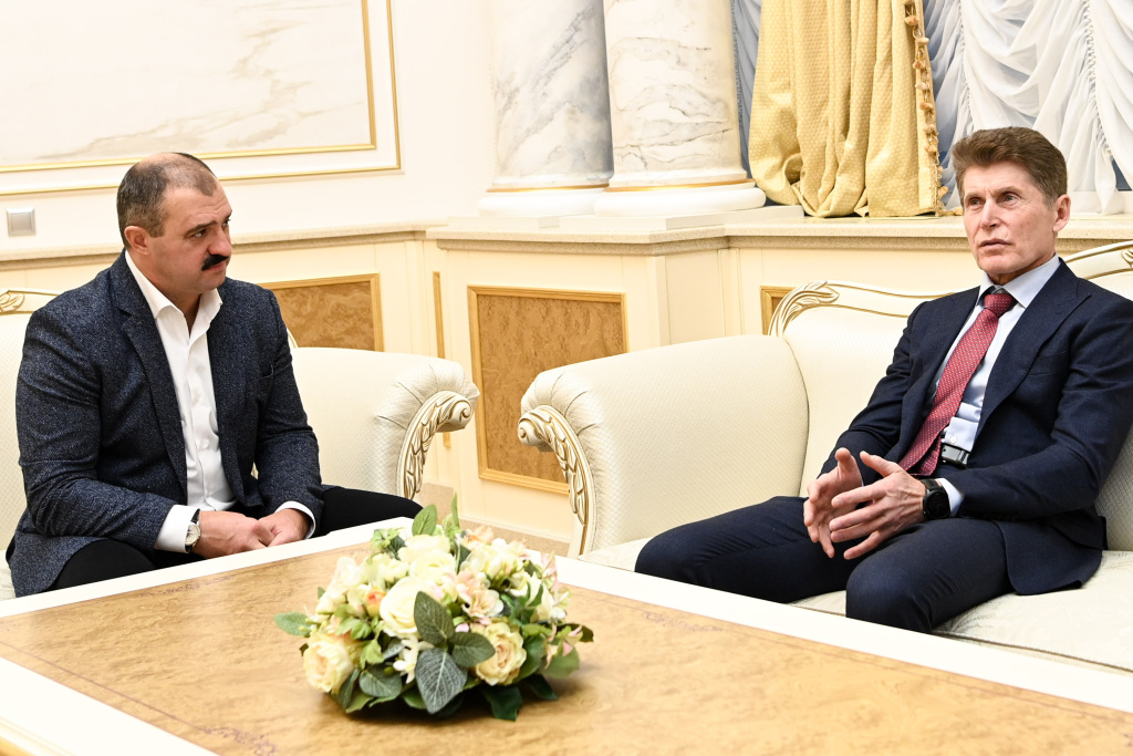 Визит Лукашенко и Кожемяко