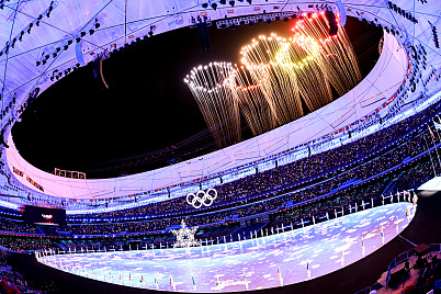 Церемония закрытия XXIV зимних Олимпийских игр в Пекине