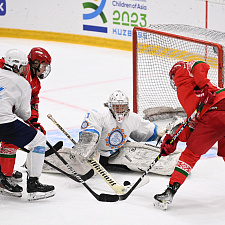 юношеской сборной Беларуси до 16 лет проиграли первый матч в Новокузнецке 65