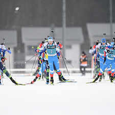 и Лазовский вошли в тройку лучших по итогам масс-старта на этапе Кубка Содружества 49