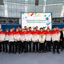 Чествование призеров ЕЮОФ - 2019