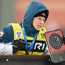 Дмитрий Лазовский стал вторым в гонке преследования на этапе Кубка Содружества в Раубичах 15