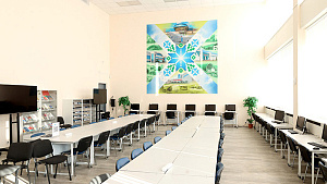 The main press center of the II CIS Games opened in the BSUFC