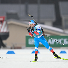 Дмитрий Лазовский стал вторым в гонке преследования на этапе Кубка Содружества в Раубичах 43