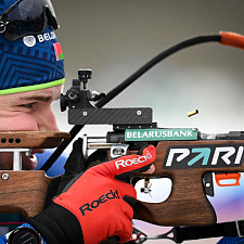 Дмитрий Лазовский стал вторым в гонке преследования на этапе Кубка Содружества в Раубичах 12