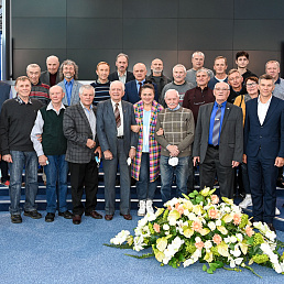 Чемпионы Олимпиады и мира по велоспорту посетили НОК Беларуси