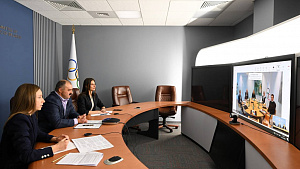 Viktor Lukashenko, Kirsty Coventry hold talks via video conference