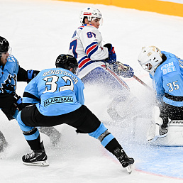 Хоккеисты минского "Динамо" уступили СКА в матче чемпионата КХЛ