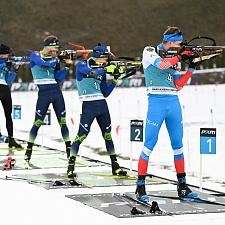 и Лазовский вошли в тройку лучших по итогам масс-старта на этапе Кубка Содружества 76