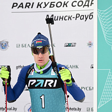 Лазовский выиграл спринт этапа Кубка Содружества в Раубичах 49