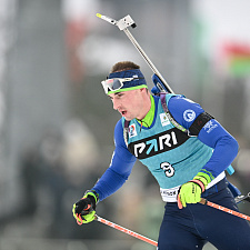 Дмитрий Лазовский стал вторым в гонке преследования на этапе Кубка Содружества в Раубичах 38