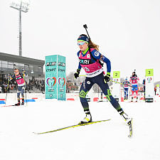 Смольская-Алимбекова выиграла гонку преследования на Кубке Содружества 3