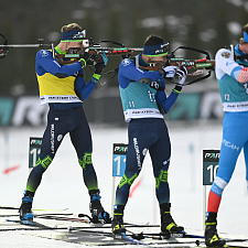 Дмитрий Лазовский стал вторым в гонке преследования на этапе Кубка Содружества в Раубичах 41