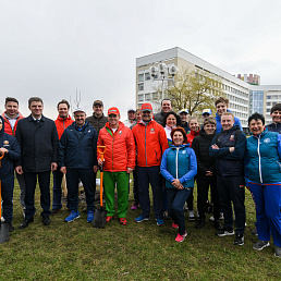 Именитые белорусские спортсмены приняли участие в экологической акции
