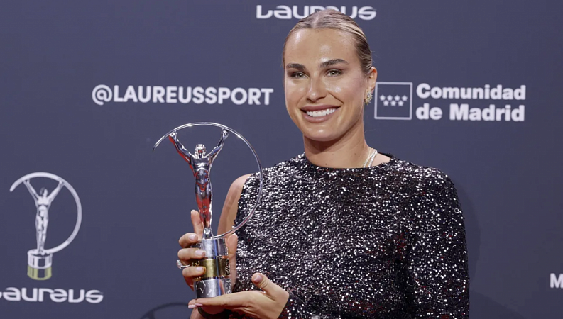 Арина Соболенко – спортсменка года по версии Laureus World Sports Awards