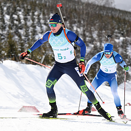 15.02.2022 Биатлон. Эстафета (мужчины)