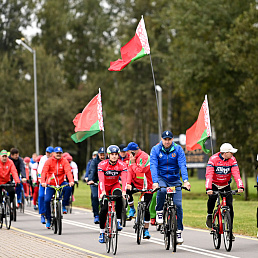 Велопробег ко Дню народного единства состоялся в Минске