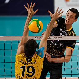 Волейболисты "Шахтера" уступили болгарскому "Хебару" в квалификации ЛЧ