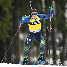 Дмитрий Лазовский стал вторым в гонке преследования на этапе Кубка Содружества в Раубичах 22