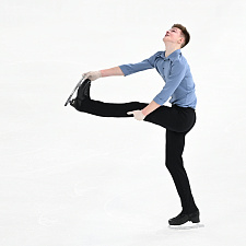 Новокузнеце откатали короткую программу фигуристы 6