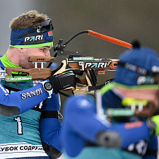 и Лазовский вошли в тройку лучших по итогам масс-старта на этапе Кубка Содружества 77
