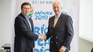 Исполнительный директор Европейских игр прибыл в Минск с рабочим визитом