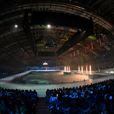 Кемерове официально открылись II зимние игры -Дети Азии- 94