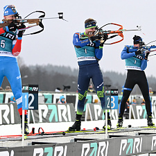Дмитрий Лазовский стал вторым в гонке преследования на этапе Кубка Содружества в Раубичах 37