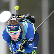 и Лазовский вошли в тройку лучших по итогам масс-старта на этапе Кубка Содружества 64