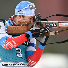 Дмитрий Лазовский стал вторым в гонке преследования на этапе Кубка Содружества в Раубичах 36