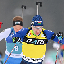 и Лазовский вошли в тройку лучших по итогам масс-старта на этапе Кубка Содружества 52