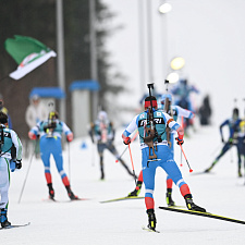 и Лазовский вошли в тройку лучших по итогам масс-старта на этапе Кубка Содружества 70