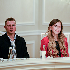 с командой по биатлону 10