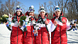 Лыжники выиграли серебро на играх "Дети Приморья" в миксте