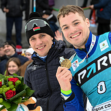 Лазовский выиграл спринт этапа Кубка Содружества в Раубичах 132