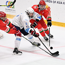 юношеской сборной Беларуси до 16 лет проиграли первый матч в Новокузнецке 62