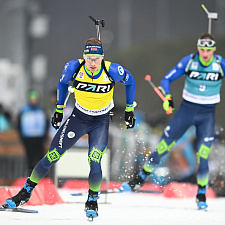 Дмитрий Лазовский стал вторым в гонке преследования на этапе Кубка Содружества в Раубичах 33