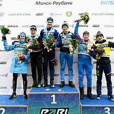 Лазовский выиграл спринт этапа Кубка Содружества в Раубичах 126