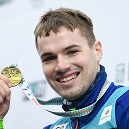 Дмитрий Лазовский выиграл спринт этапа Кубка Содружества в Раубичах
