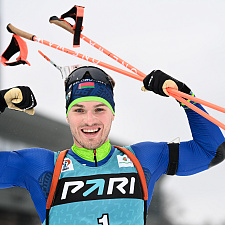 и Лазовский вошли в тройку лучших по итогам масс-старта на этапе Кубка Содружества 86